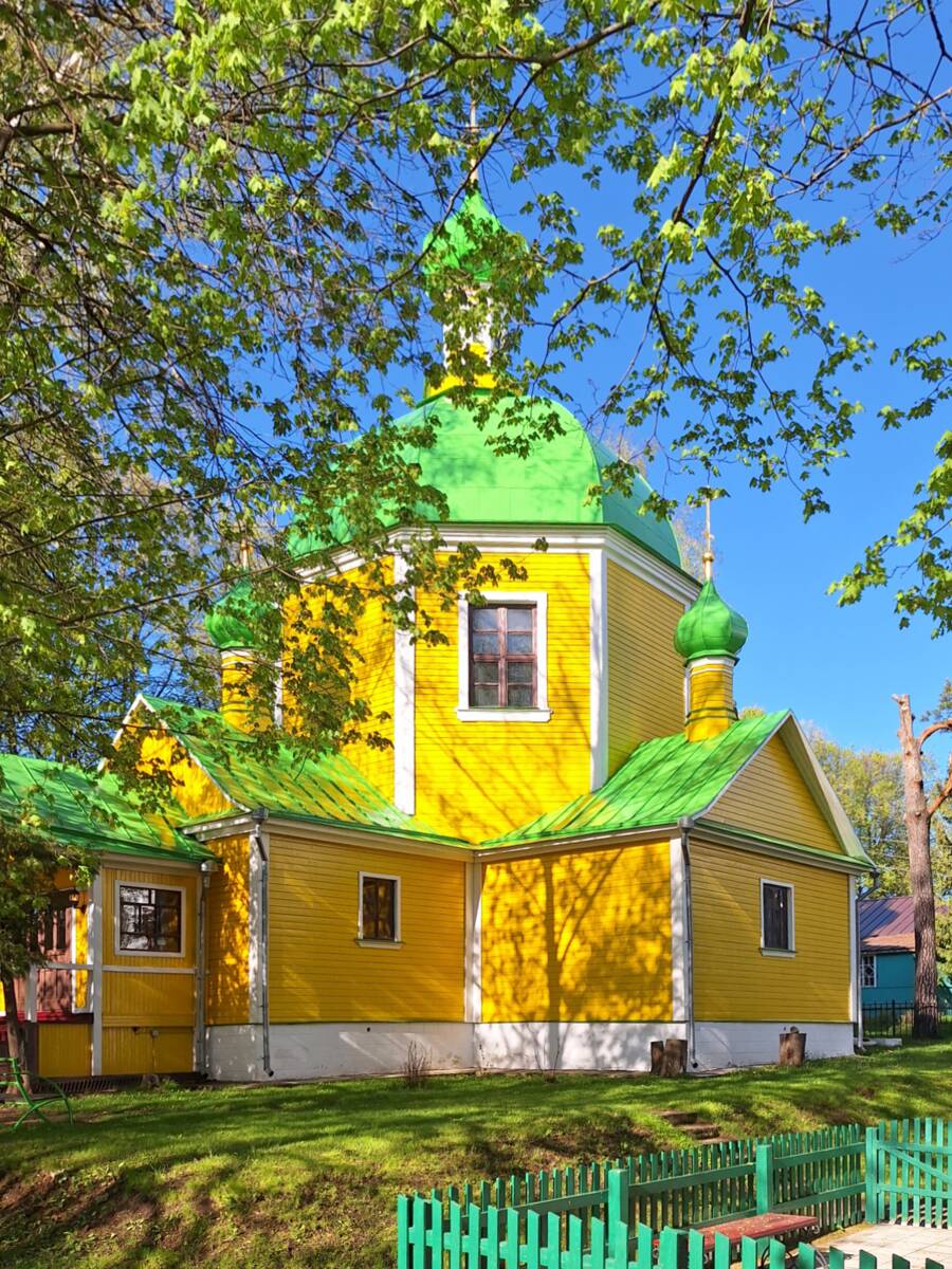 Спасо-Влахернский монастырь. Церковь  Димитрия Солунского, Деденево (Дмитровский городской округ, Московская область). фасады