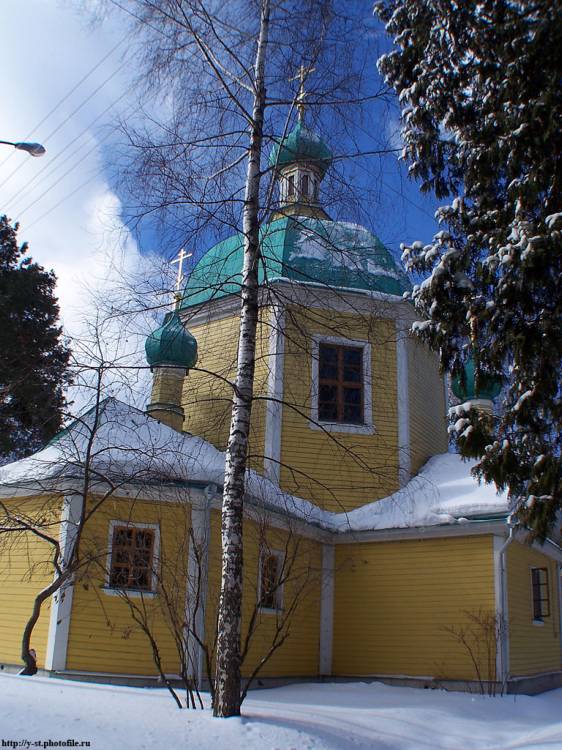 Спасо-Влахернский монастырь. Церковь  Димитрия Солунского, Деденево (Дмитровский городской округ, Московская область). фасады