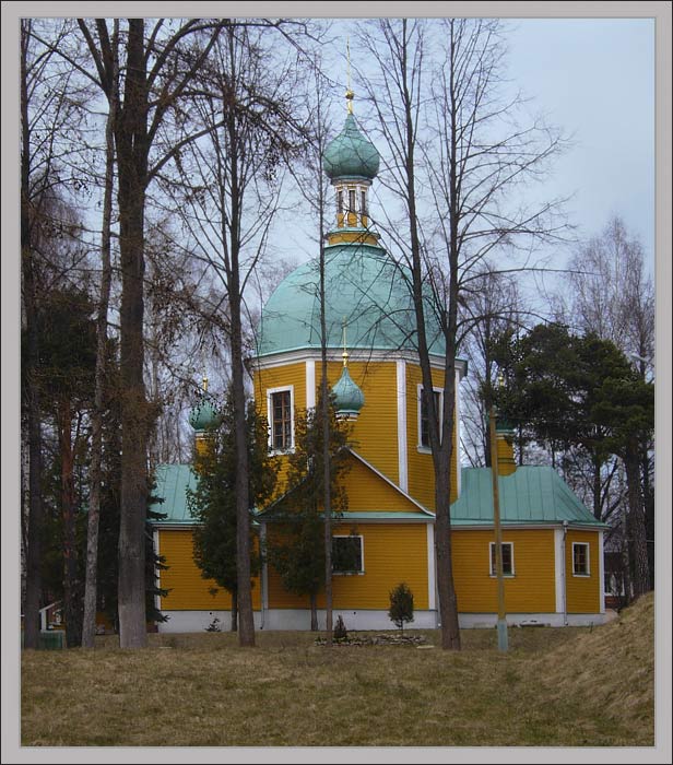 Спасо-Влахернский монастырь. Церковь  Димитрия Солунского, Деденево (Дмитровский городской округ, Московская область). фасады