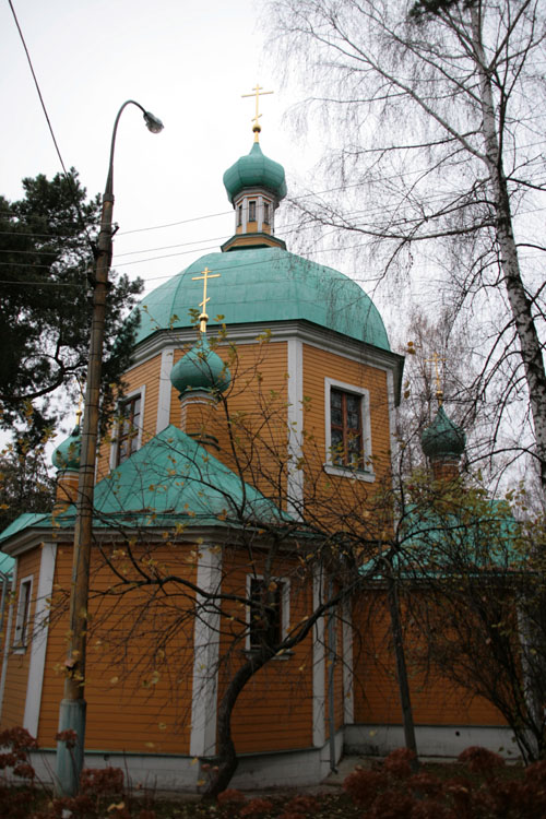 Спасо-Влахернский монастырь. Церковь  Димитрия Солунского, Деденево (Дмитровский городской округ, Московская область). фасады