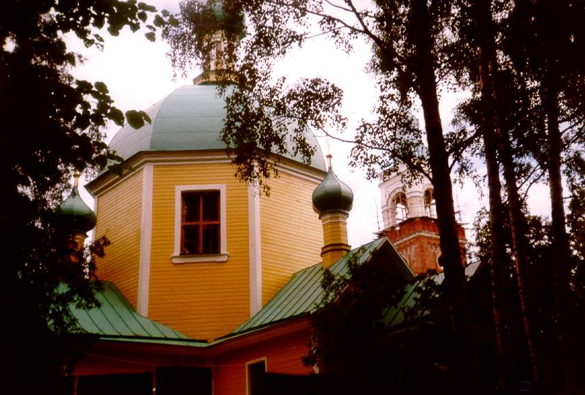 Спасо-Влахернский монастырь. Церковь  Димитрия Солунского, Деденево (Дмитровский городской округ, Московская область). фасады