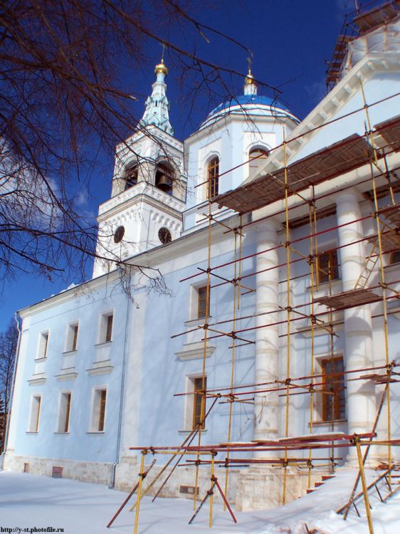 Спасо-Влахернский монастырь. Собор Спаса Нерукотворного Образа, Деденево (Дмитровский городской округ, Московская область). архитектурные детали