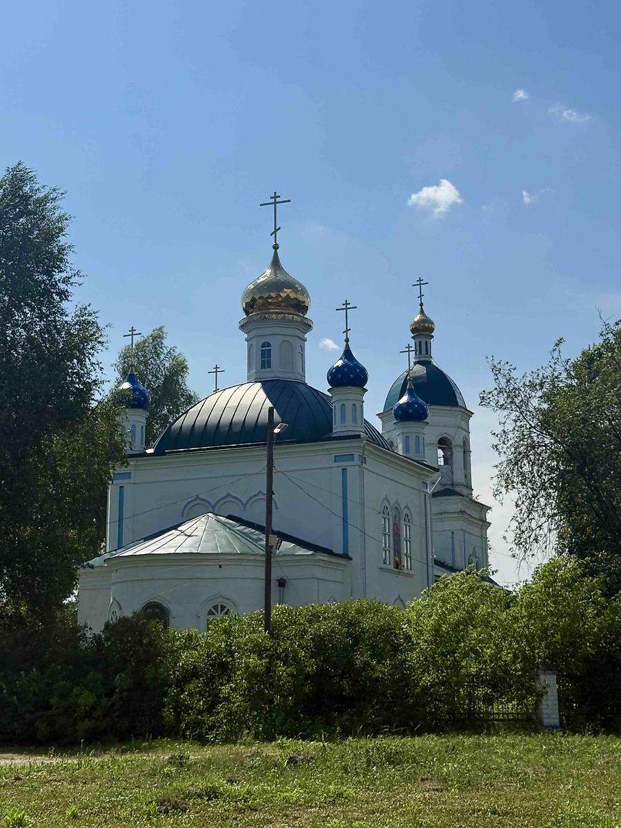 фасады. Церковь Троицы Живоначальной, Старково (Володарский район, Нижегородская область)