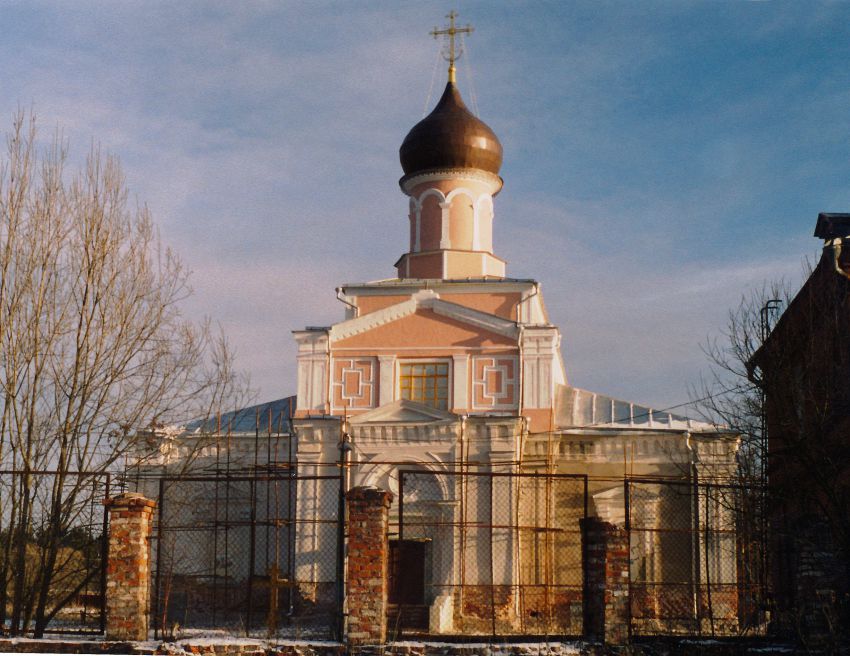 Троице-Одигитриевская Зосимова пустынь. Собор Троицы Живоначальной, Зосимова пустынь (Троицкий административный округ (ТАО), г. Москва). фасады