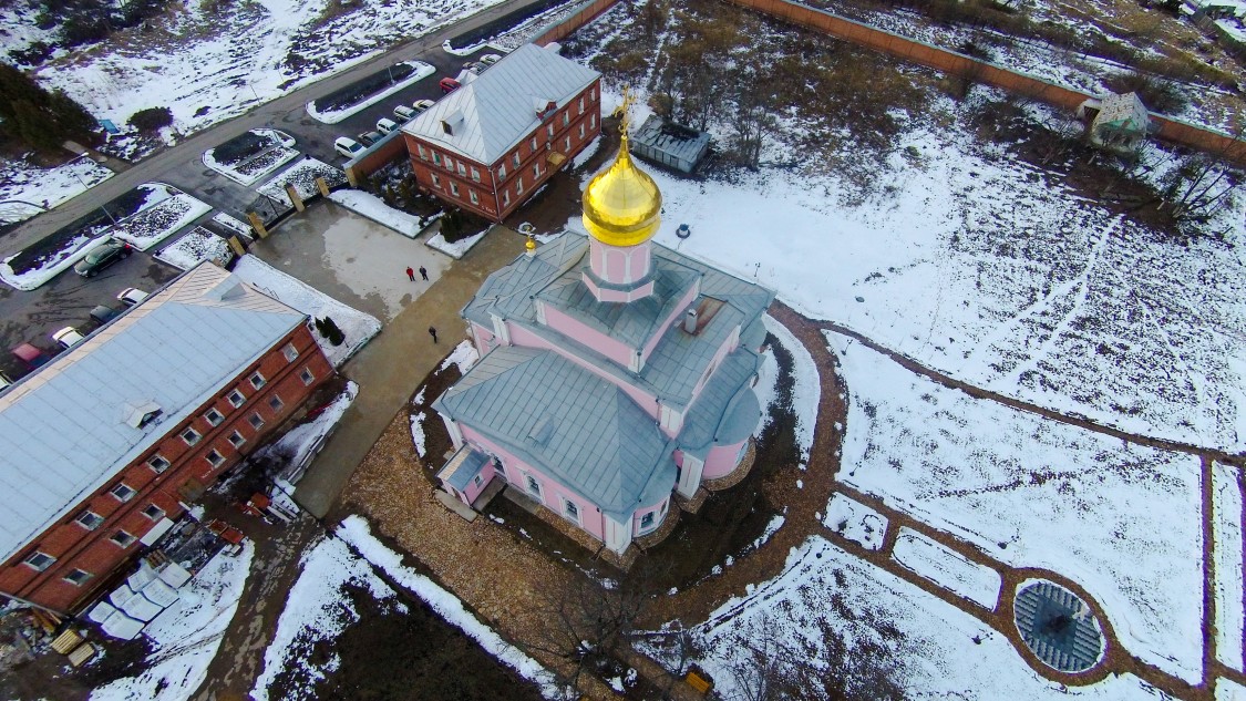 Троице-Одигитриевская Зосимова пустынь. Собор Троицы Живоначальной, Зосимова пустынь (Троицкий административный округ (ТАО), г. Москва). архитектурные детали