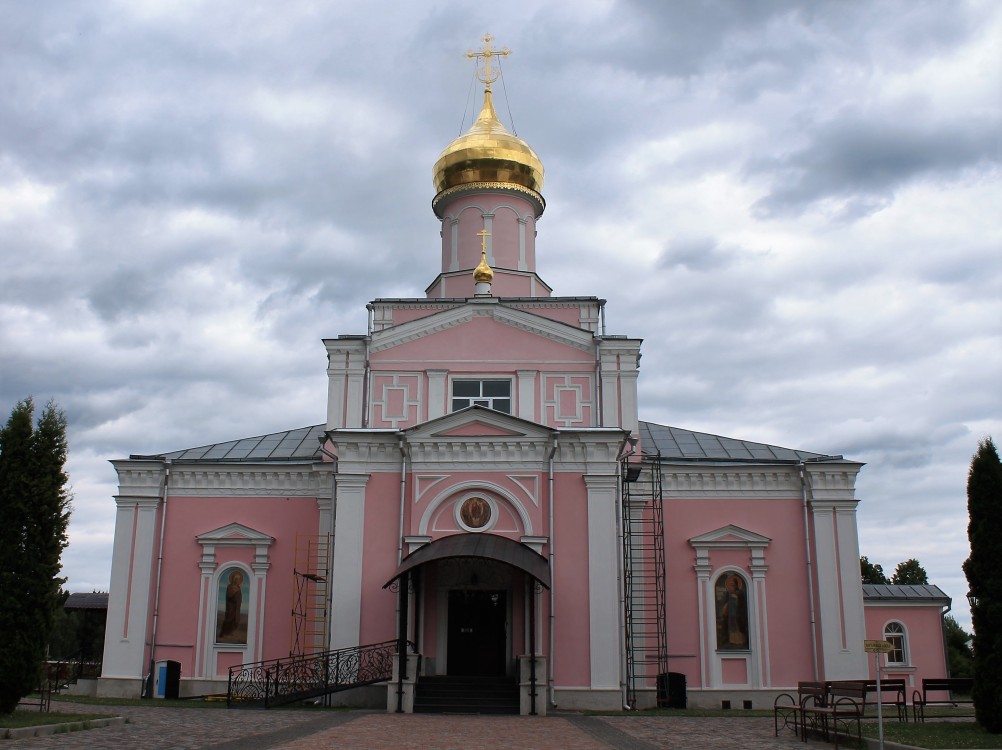Троице-Одигитриевская Зосимова пустынь. Собор Троицы Живоначальной, Зосимова пустынь (Троицкий административный округ (ТАО), г. Москва). фасады