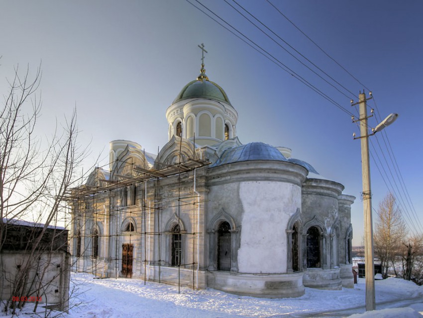 Кашира. Никитский Каширский монастырь. Собор Спаса Преображения. фасады