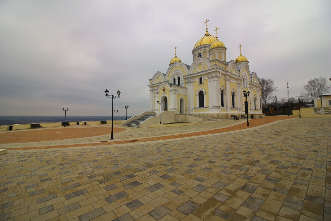 Кашира. Никитский Каширский монастырь. Собор Спаса Преображения. фасады