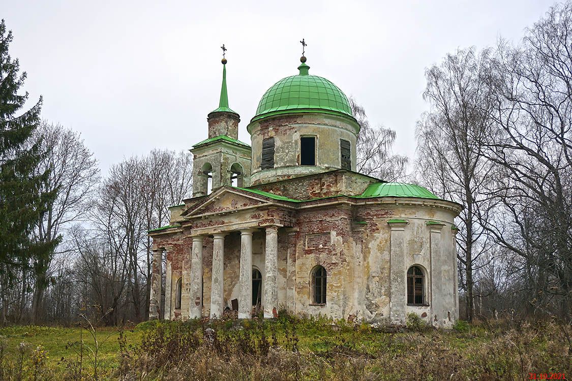 Церковь Спаса Нерукотворного Образа, Дубровка (Спировский район, Тверская область). фасады