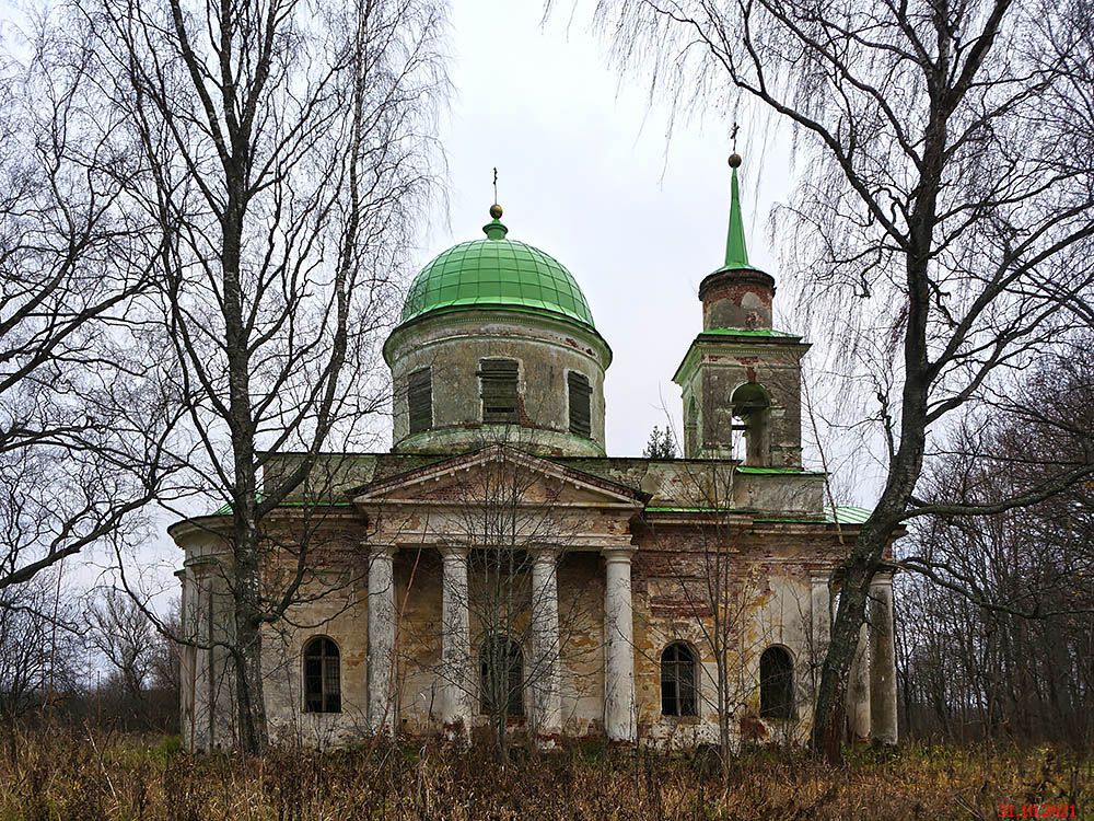Церковь Спаса Нерукотворного Образа, Дубровка (Спировский район, Тверская область). фасады