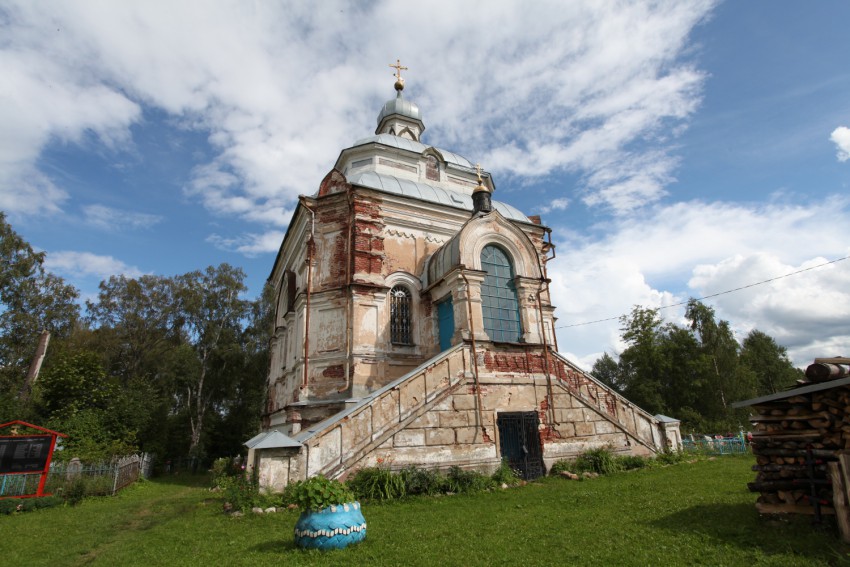 Церковь Георгия Победоносца, Матвеево (Спировский район, Тверская область). фасады