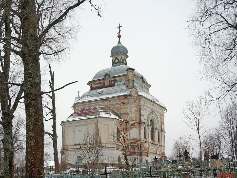 Церковь Георгия Победоносца, Матвеево (Спировский район, Тверская область). фасады