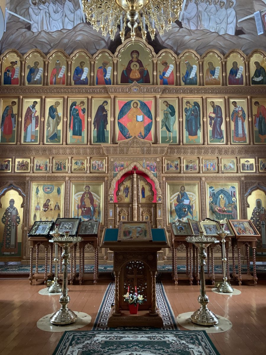 Успенский Колоцкий монастырь. Собор Успения Пресвятой Богородицы, Колоцкое (Можайский городской округ, Московская область). интерьер и убранство