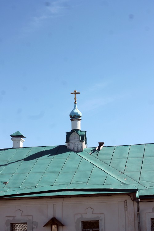 Успенский Колоцкий монастырь. Домовая церковь Елисаветы Феодоровны в келейном корпусе, Колоцкое (Можайский городской округ, Московская область). архитектурные детали