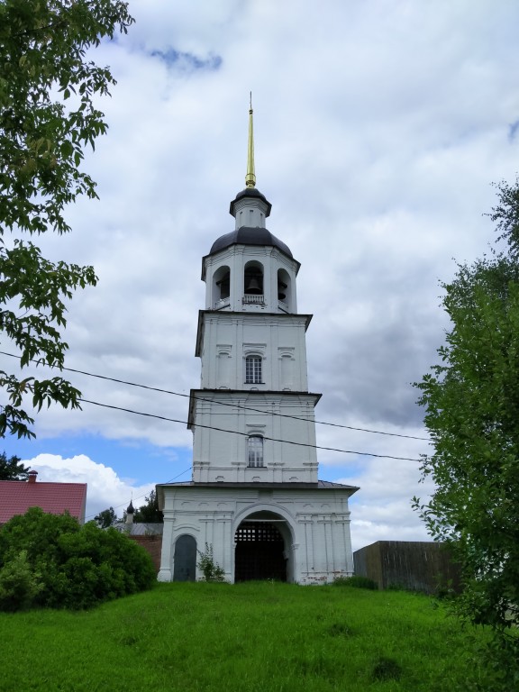 Успенский Колоцкий монастырь. Колокольня, Колоцкое (Можайский городской округ, Московская область). фасады