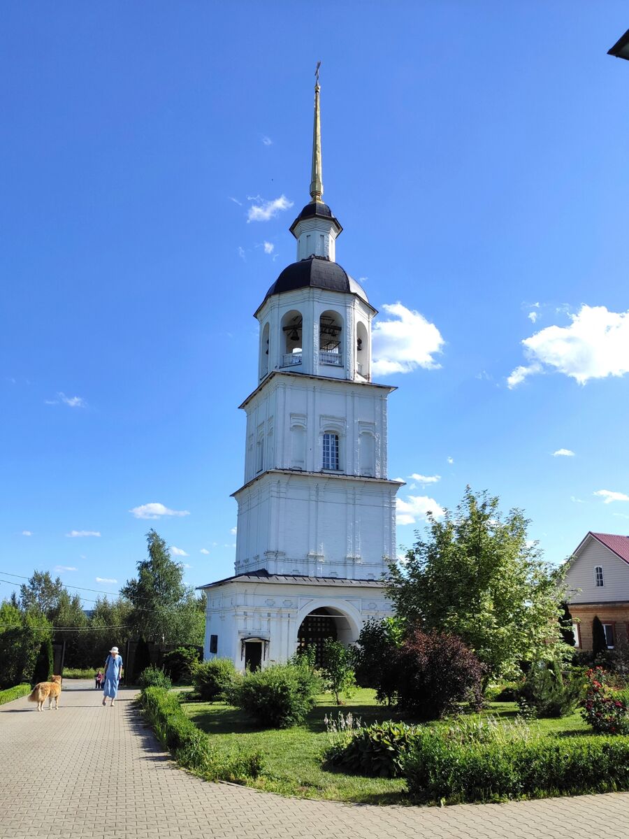 Успенский Колоцкий монастырь. Колокольня, Колоцкое (Можайский городской округ, Московская область). фасады