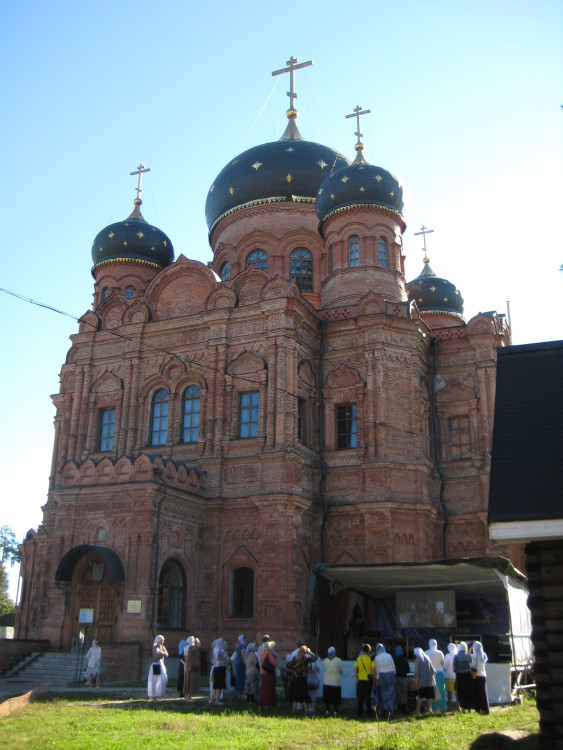 фасады. Спасо-Преображенский Гуслицкий монастырь. Собор Преображения Господня, Куровское (Орехово-Зуевский городской округ, Московская область)