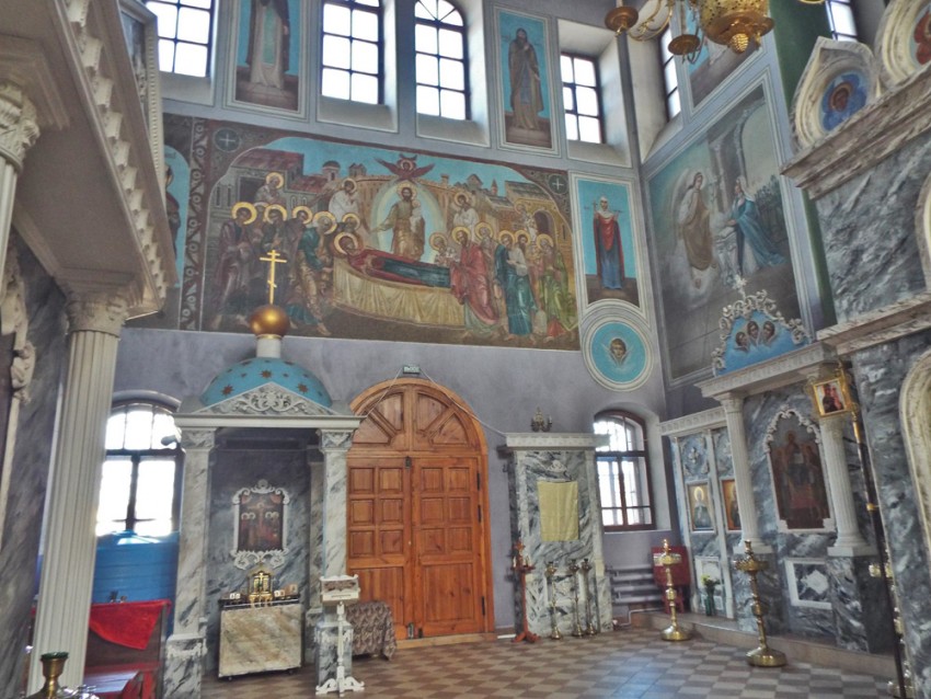 Спасо-Преображенский Гуслицкий монастырь. Собор Преображения Господня, Куровское (Орехово-Зуевский городской округ, Московская область). интерьер и убранство