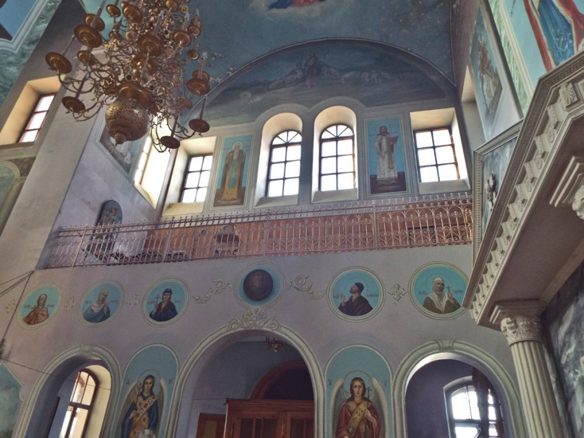 Спасо-Преображенский Гуслицкий монастырь. Собор Преображения Господня, Куровское (Орехово-Зуевский городской округ, Московская область). интерьер и убранство