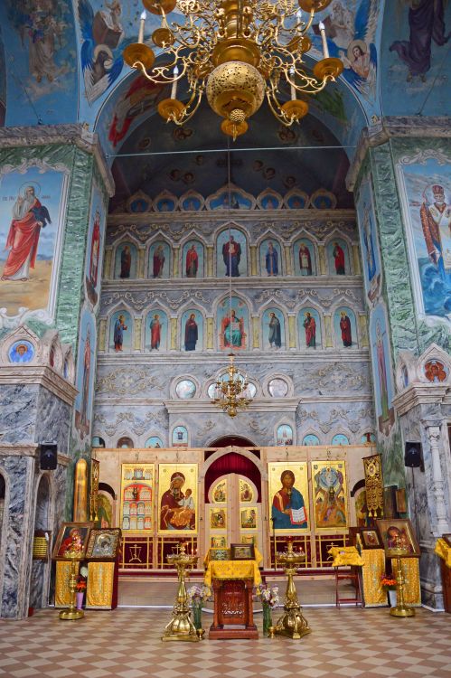 Спасо-Преображенский Гуслицкий монастырь. Собор Преображения Господня, Куровское (Орехово-Зуевский городской округ, Московская область). интерьер и убранство