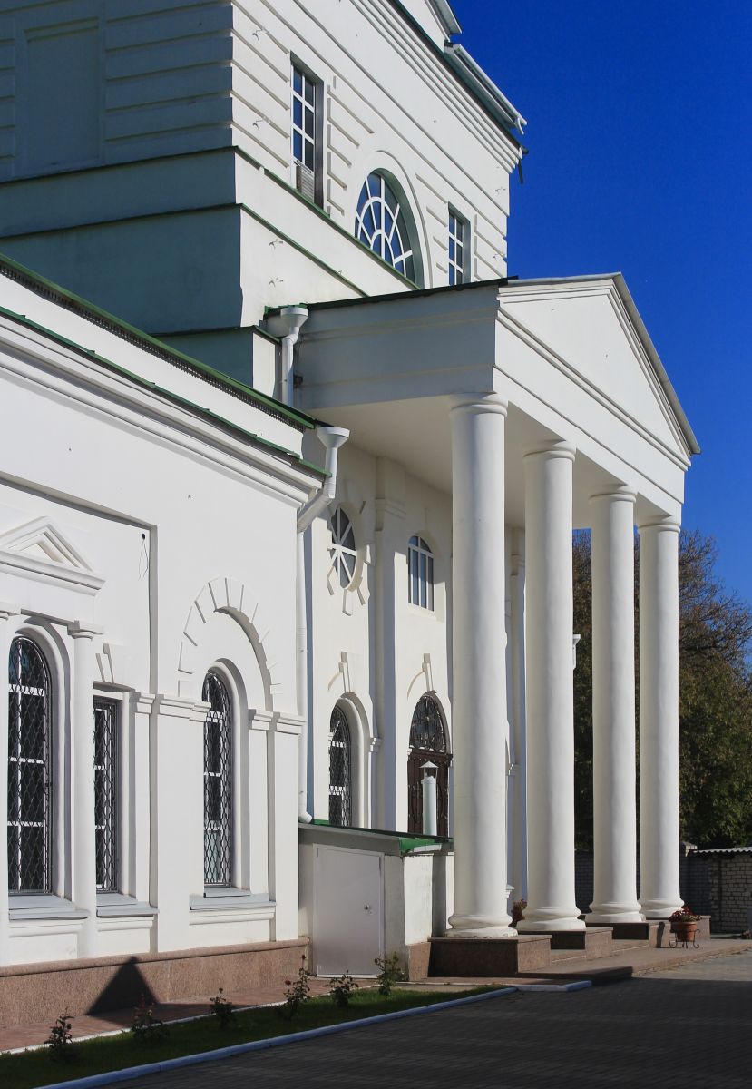 Церковь Успения Пресвятой Богородицы, Бор (Бор, ГО, Нижегородская область). архитектурные детали, Портик южного фасада