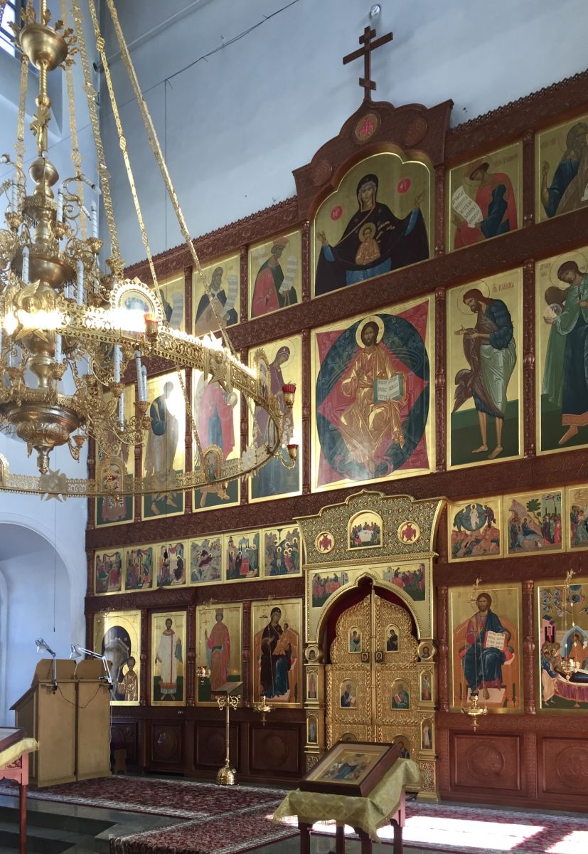Церковь Успения Пресвятой Богородицы, Бор (Бор, ГО, Нижегородская область). интерьер и убранство, Главный иконостас