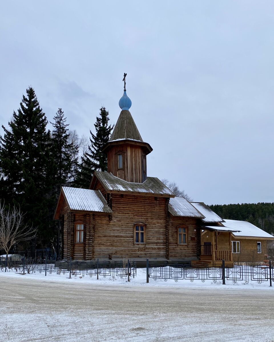 Церковь Иннокентия, епископа Иркутского, Овсянка (Дивногорск, город, Красноярский край). фасады, Вид с СВ