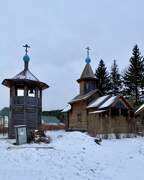 Церковь Иннокентия, епископа Иркутского, Вид с СЗ<br>, Овсянка, Дивногорск, город, Красноярский край