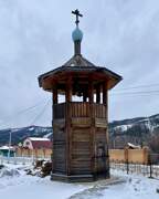 Церковь Иннокентия, епископа Иркутского, Звонница с ЮВ<br>, Овсянка, Дивногорск, город, Красноярский край