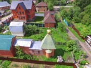 Часовня Николая Чудотворца на участке Ф.Ф. Конюхова, Вид с востока, фото с квадрокоптера<br>, Сергиев Посад, Сергиево-Посадский городской округ, Московская область