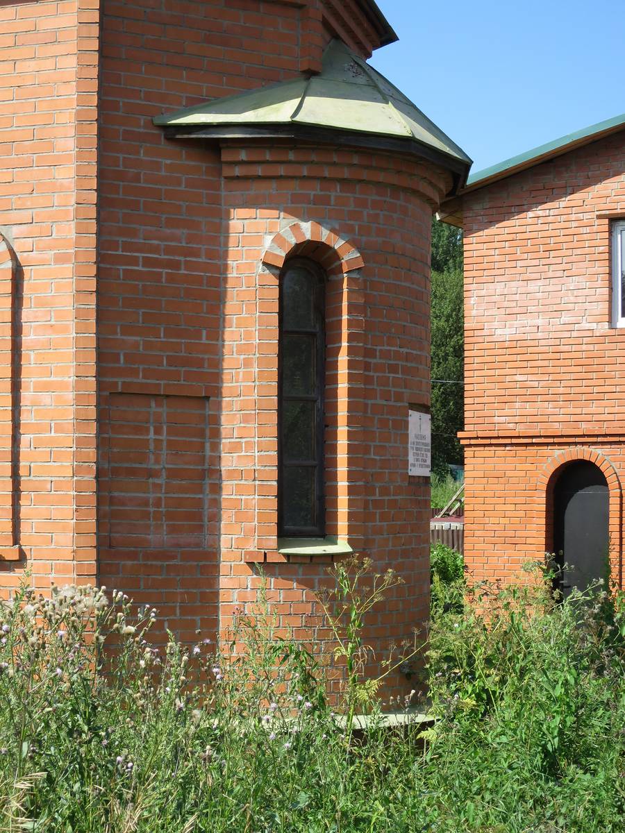 Часовня Сергия Радонежского на участке Ф.Ф. Конюхова, Сергиев Посад (Сергиево-Посадский городской округ, Московская область). архитектурные детали