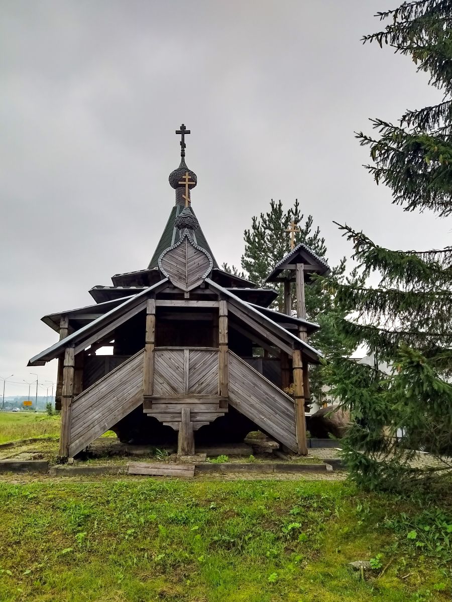 Неизвестная часовня, Язвище (Волоколамский городской округ, Московская область). фасады