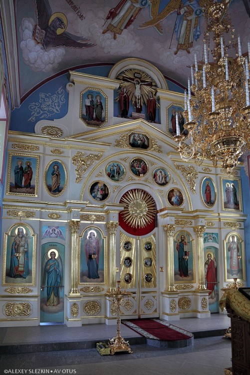 Николо-Пешношский монастырь. Церковь Димитрия, митрополита Ростовского, в больничном корпусе, Луговой (Дмитровский городской округ, Московская область). интерьер и убранство