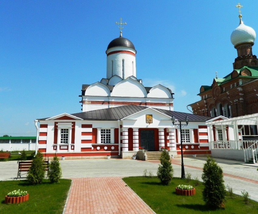 Николо-Пешношский монастырь. Собор Николая Чудотворца, Луговой (Дмитровский городской округ, Московская область). фасады