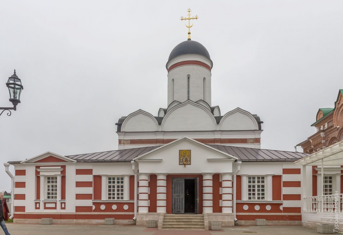 Николо-Пешношский монастырь. Собор Николая Чудотворца, Луговой (Дмитровский городской округ, Московская область). фасады, Вид с запада