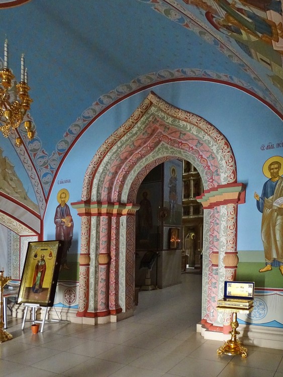 Николо-Пешношский монастырь. Собор Николая Чудотворца, Луговой (Дмитровский городской округ, Московская область). интерьер и убранство