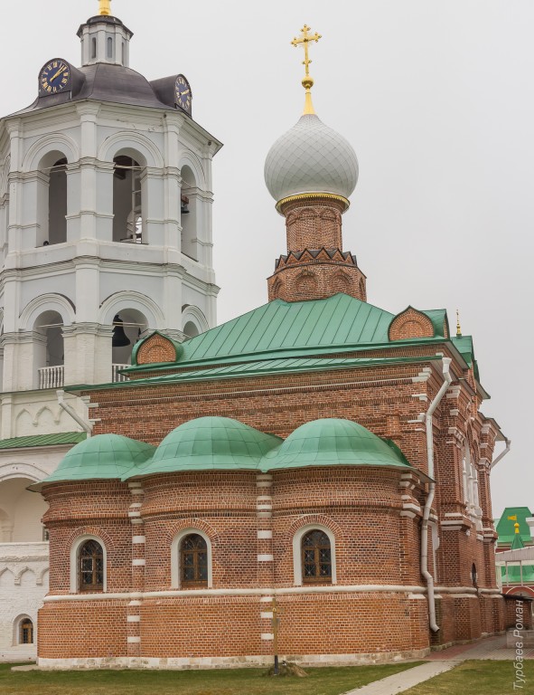 Николо-Пешношский монастырь. Церковь Сергия Радонежского, Луговой (Дмитровский городской округ, Московская область). фасады, Вид с северо-востока