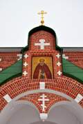 Луговой. Николо-Пешношский монастырь. Церковь Сергия Радонежского