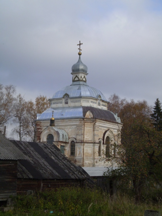 Матвеево. Церковь Георгия Победоносца. фасады, Георгиевская церковь. Вид с юго-запада.
