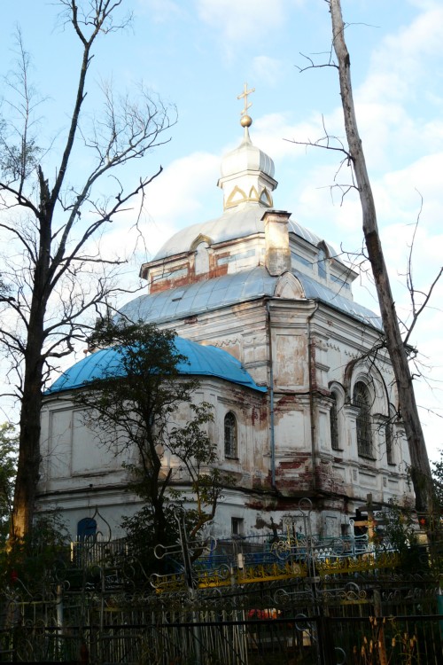 Матвеево. Церковь Георгия Победоносца. фасады, Георгиевская церковь. Вид с северо-востока.