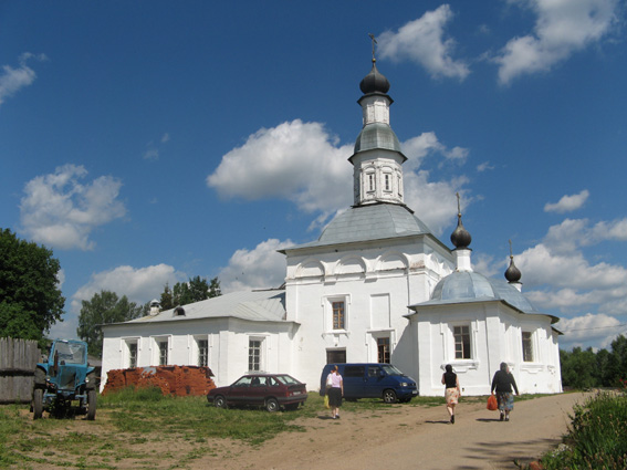 Успенский Колоцкий монастырь. Собор Успения Пресвятой Богородицы, Колоцкое (Можайский городской округ, Московская область). фасады, Успенский собор Колоцкого монастыря (XVII-XVIII века)