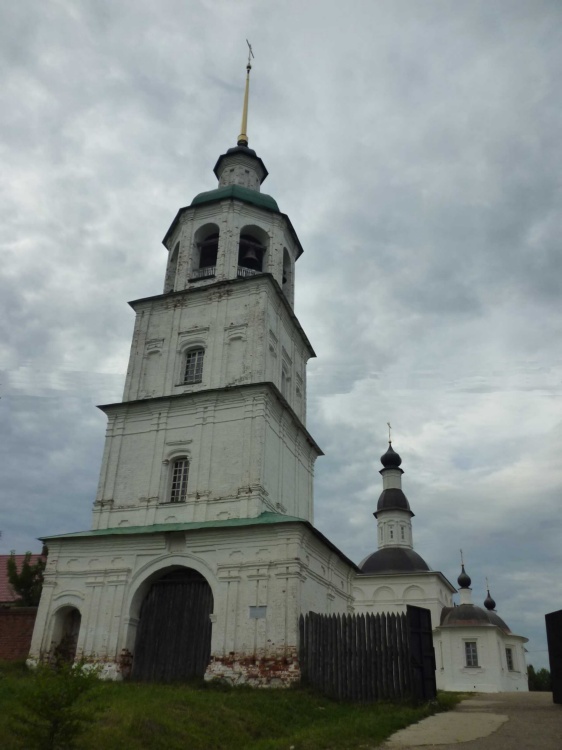 Успенский Колоцкий монастырь. Колокольня, Колоцкое (Можайский городской округ, Московская область). фасады