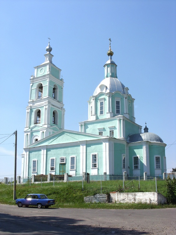 Церковь Николая Чудотворца, Михайловка (Железногорский район, Курская область). фасады, Южный фасад церкви