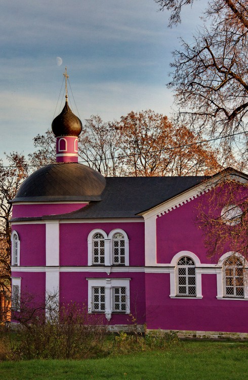 Крестовоздвиженский Иерусалимский монастырь. Церковь Воздвижения Креста Господня, Горки Ленинские, пос. санатория (Ленинский городской округ, Московская область). архитектурные детали