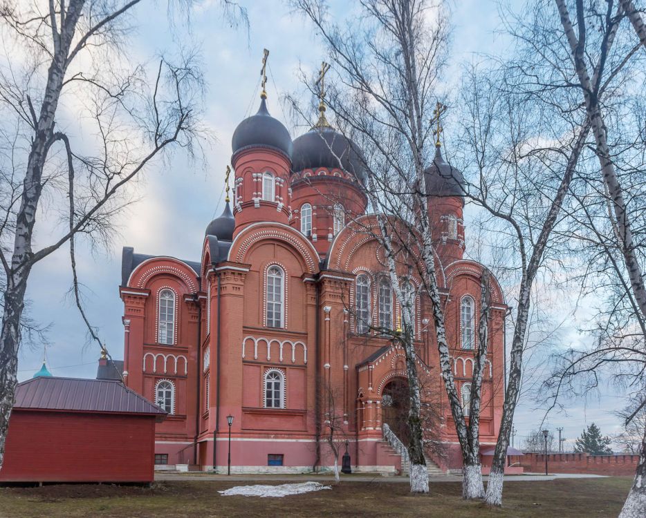 Крестовоздвиженский Иерусалимский монастырь. Собор Вознесения Господня, Горки Ленинские, пос. санатория (Ленинский городской округ, Московская область). фасады