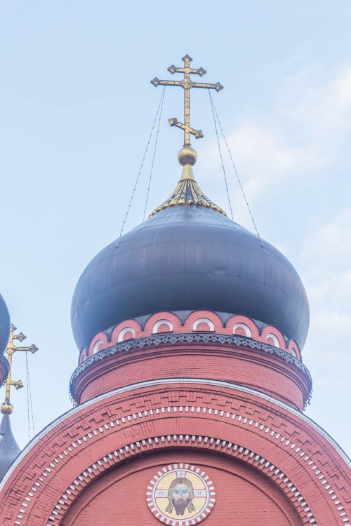 Крестовоздвиженский Иерусалимский монастырь. Собор Вознесения Господня, Горки Ленинские, пос. санатория (Ленинский городской округ, Московская область). архитектурные детали