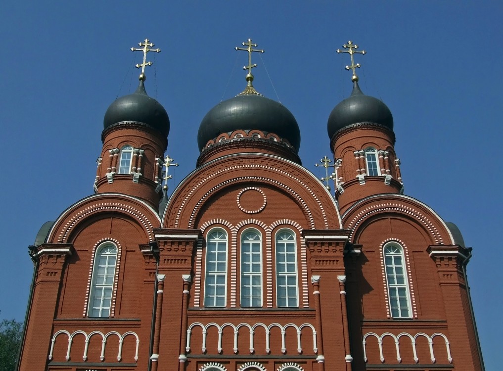 Горки Ленинские, пос. санатория. Крестовоздвиженский Иерусалимский монастырь. Собор Вознесения Господня. архитектурные детали