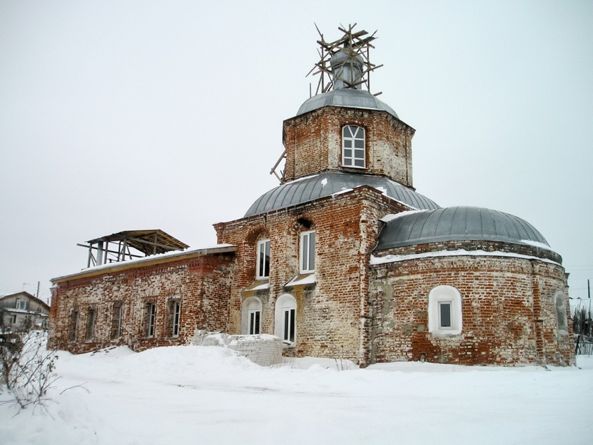 Доскино. Церковь Казанской иконы Божией Матери. фасады