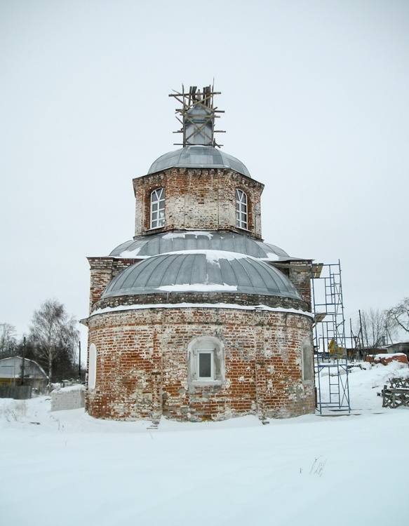 Доскино. Церковь Казанской иконы Божией Матери. фасады