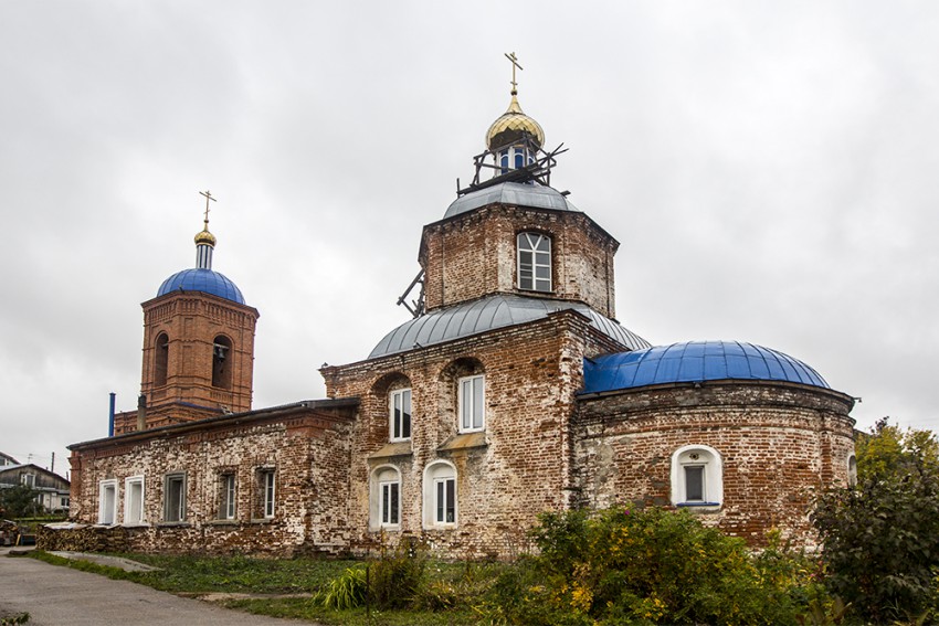 Доскино. Церковь Казанской иконы Божией Матери. фасады